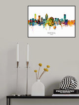 Montreal Canada Skyline Poster och Canvastavla