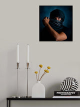 ...blue man Poster och Canvastavla