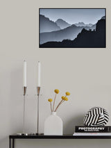 mountain lines Poster och Canvastavla