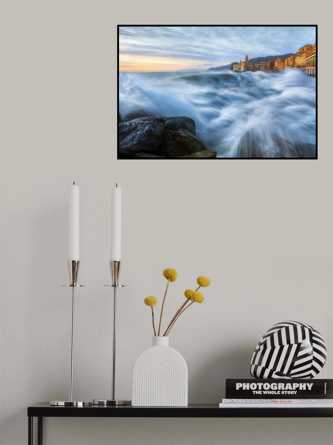 Sea storm Poster och Canvastavla