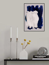 Abstract Brush Strokes 14 Poster och Canvastavla