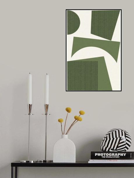 Modern Abstract Shape 01 Poster och Canvastavla