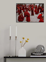 Monks debating Poster och Canvastavla