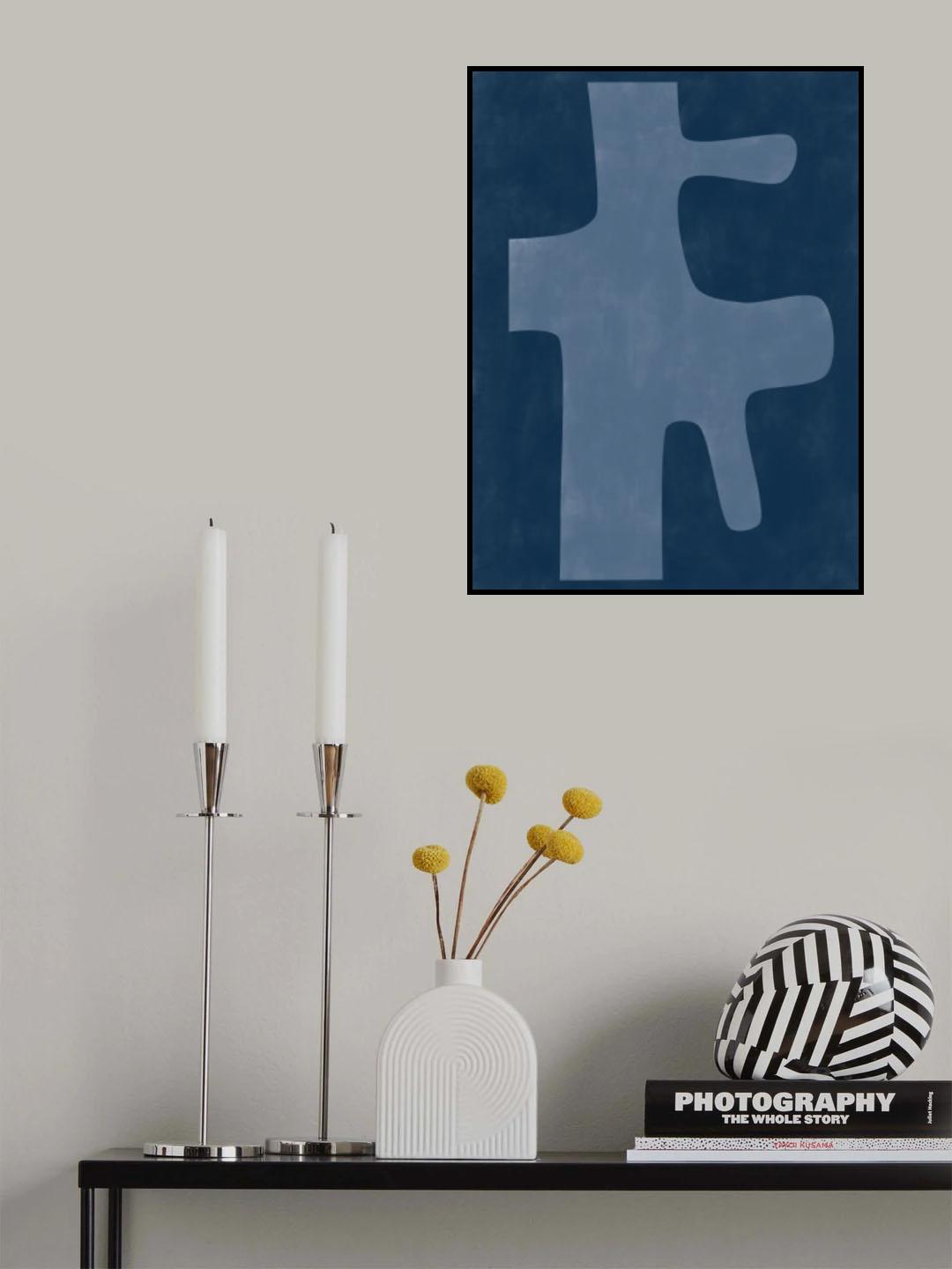 3x4 Aspectratiobluerust67 Poster och Canvastavla
