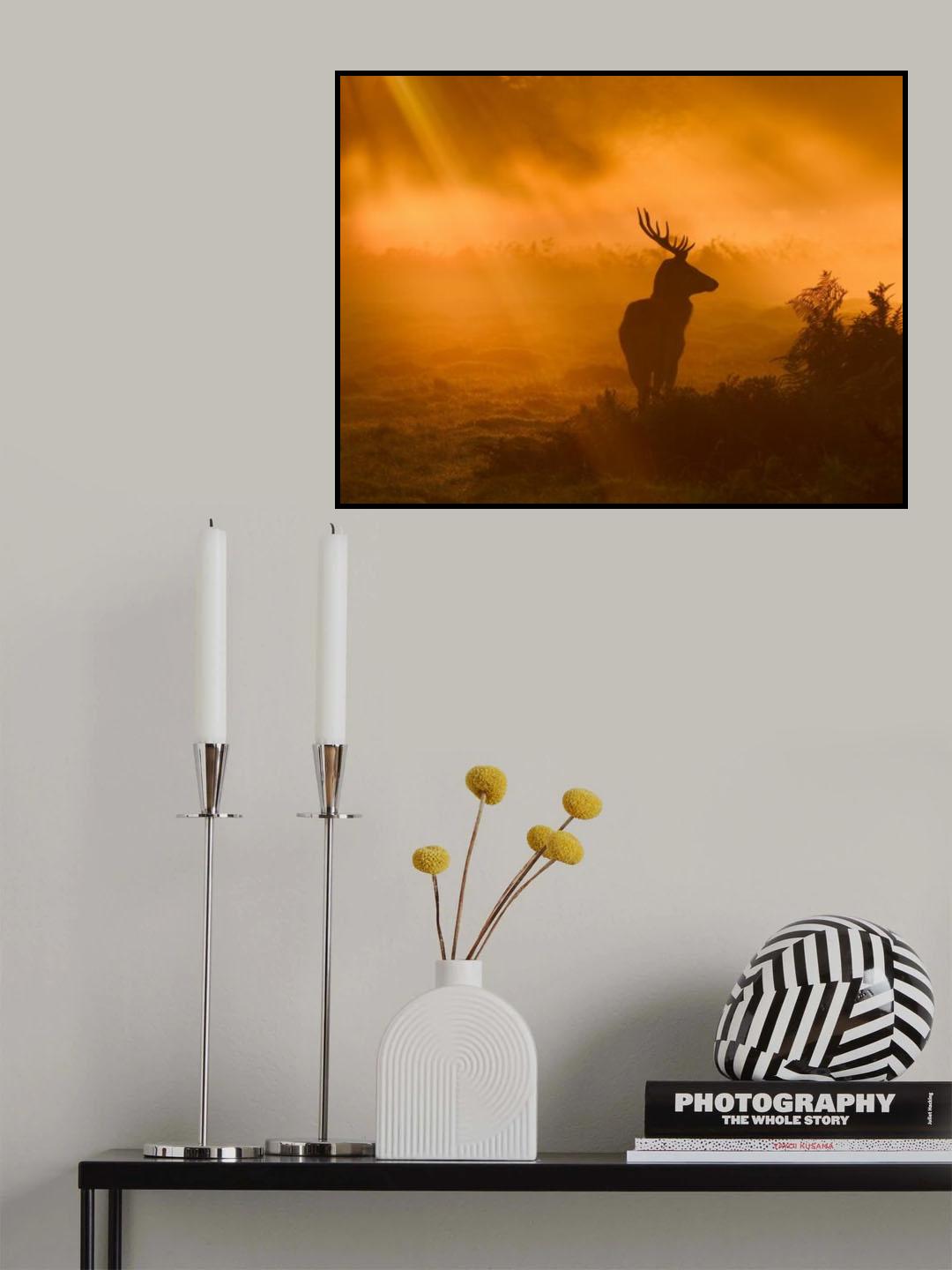Guard Of Light Poster och Canvastavla