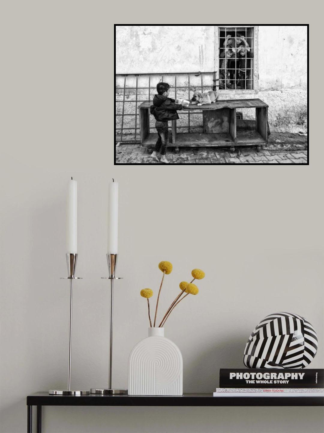 do you a favor ( refugee children) Poster och Canvastavla