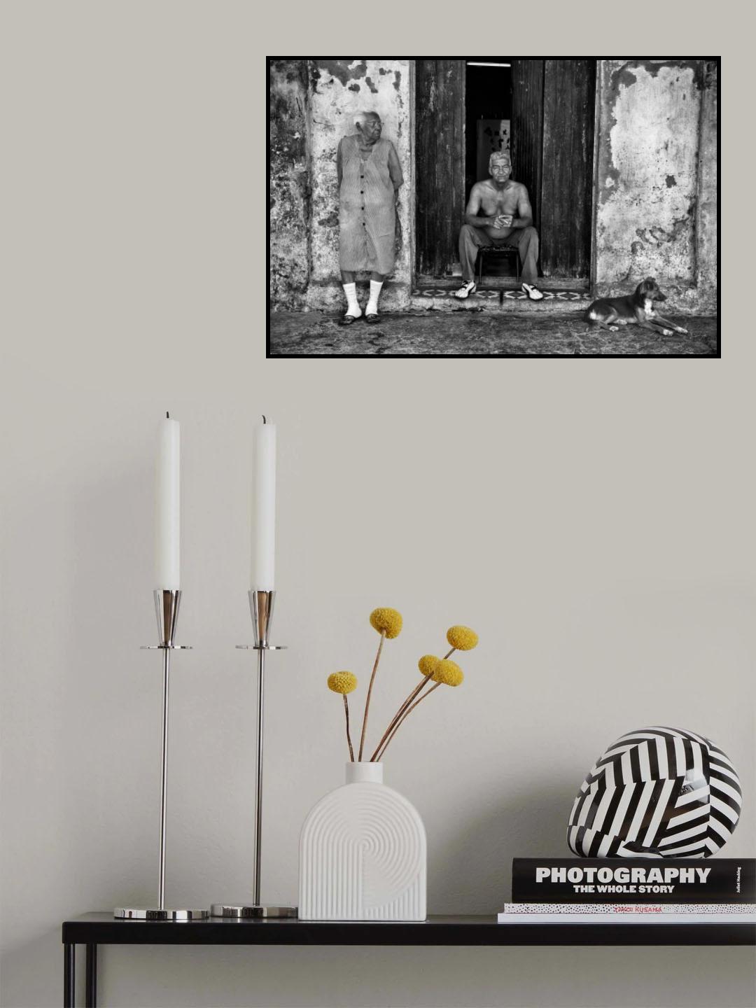 Three members of a cuban family Poster och Canvastavla
