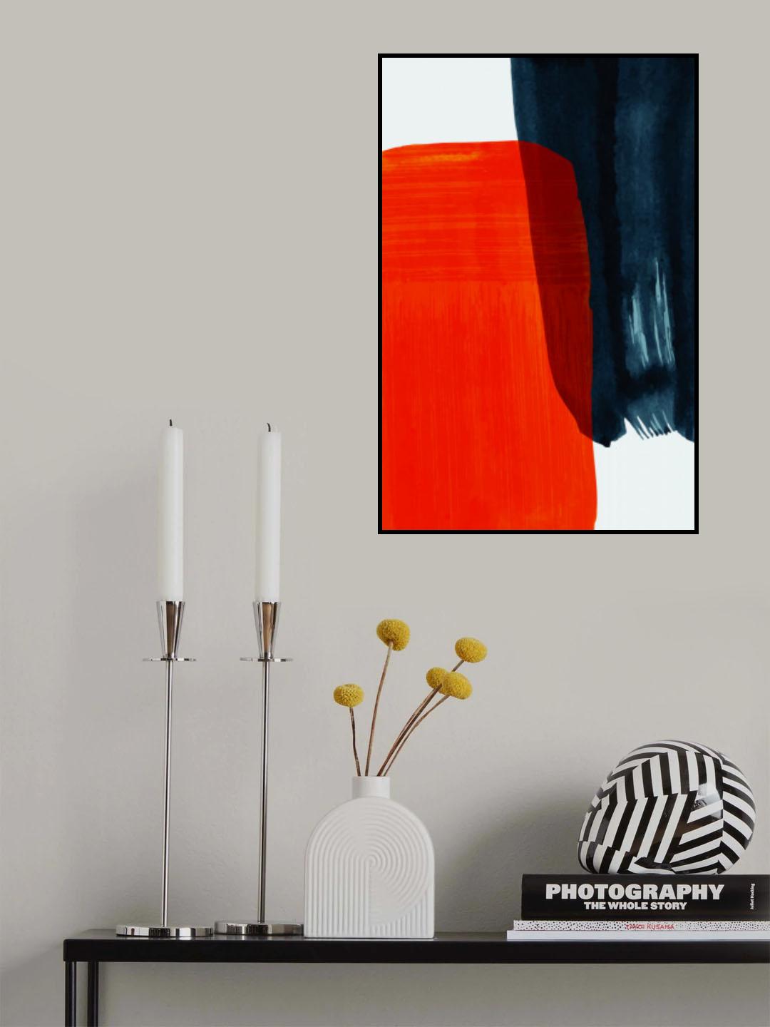 Bright Abstract Design #2 Poster och Canvastavla
