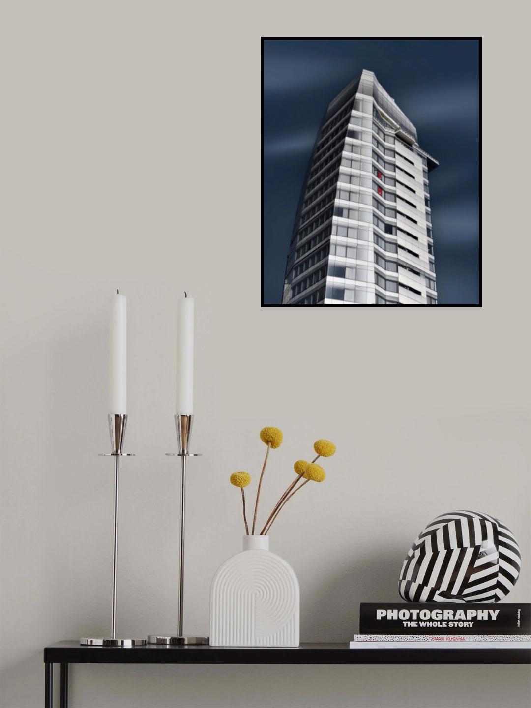 Skyscraper- Manhattan New York Poster och Canvastavla