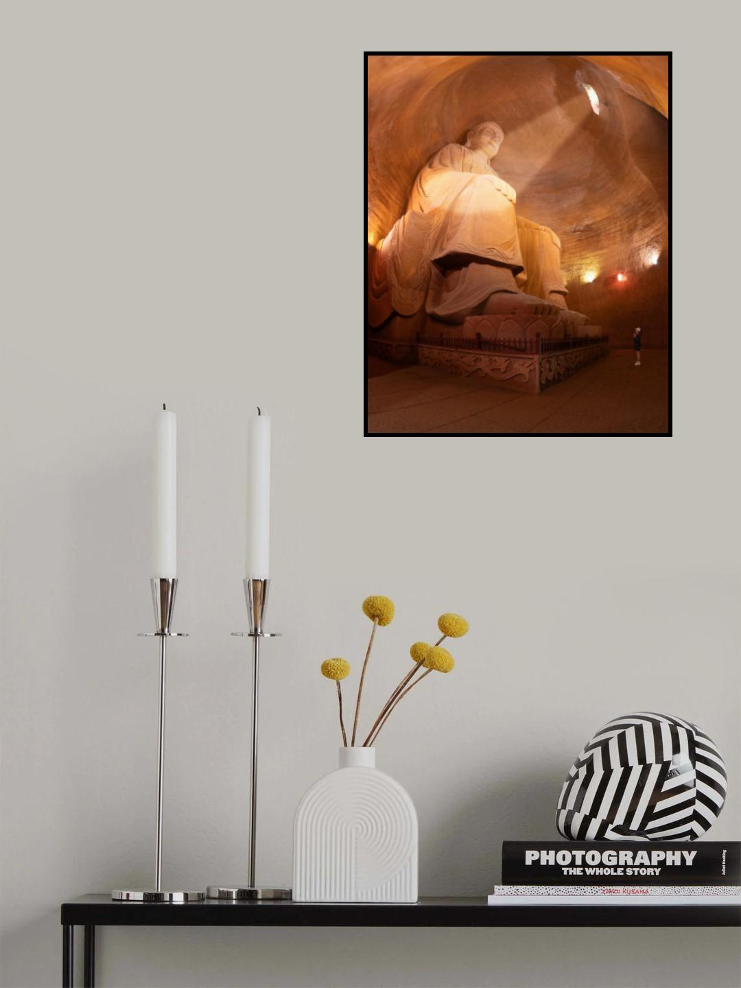 Seeking Buddha Poster och Canvastavla