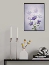 Purple Clematis Poster och Canvastavla