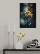 Glowing Dots Poster och Canvastavla