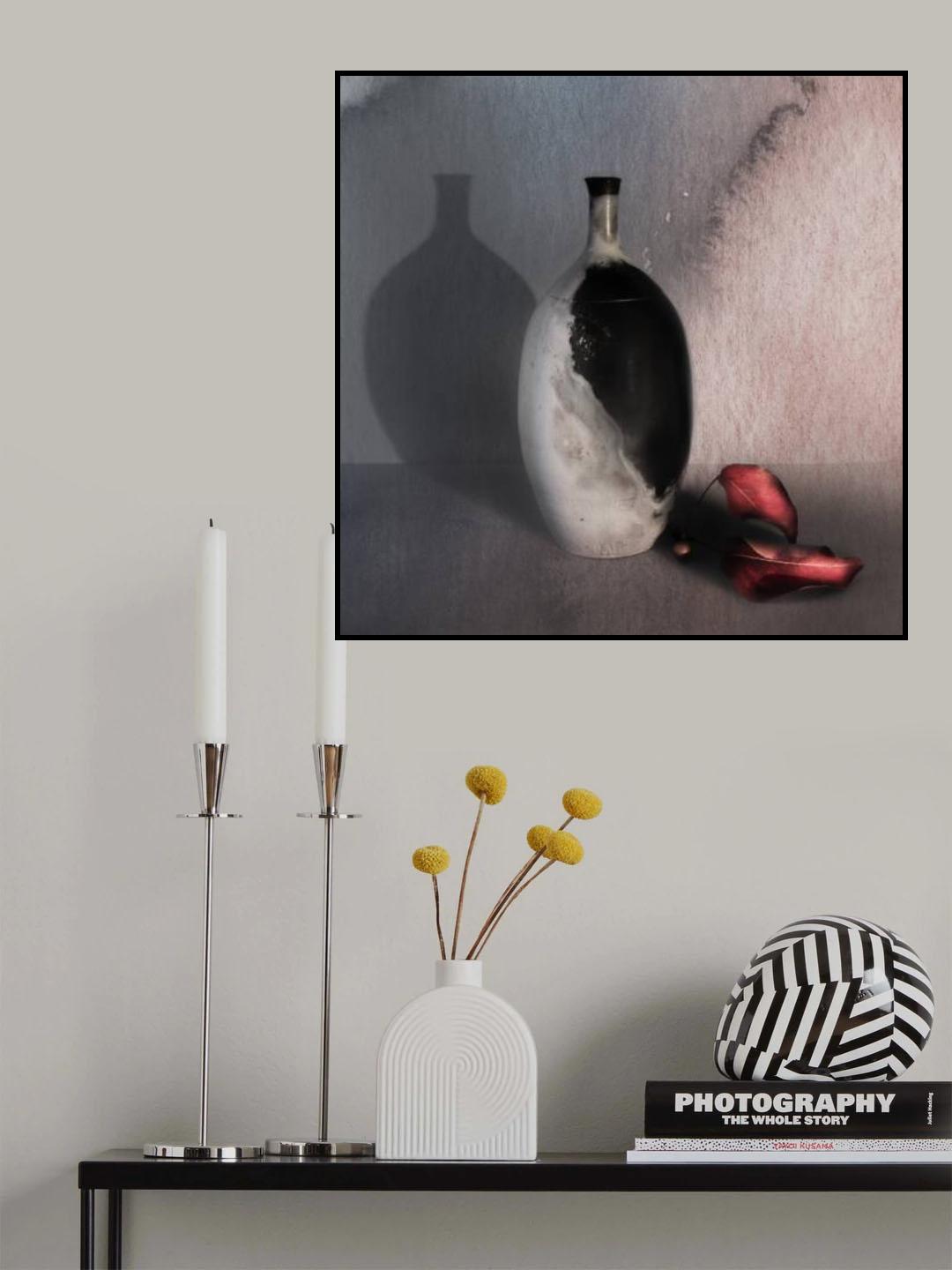 vase and shadow Poster och Canvastavla