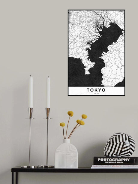 Tokyo Poster och Canvastavla