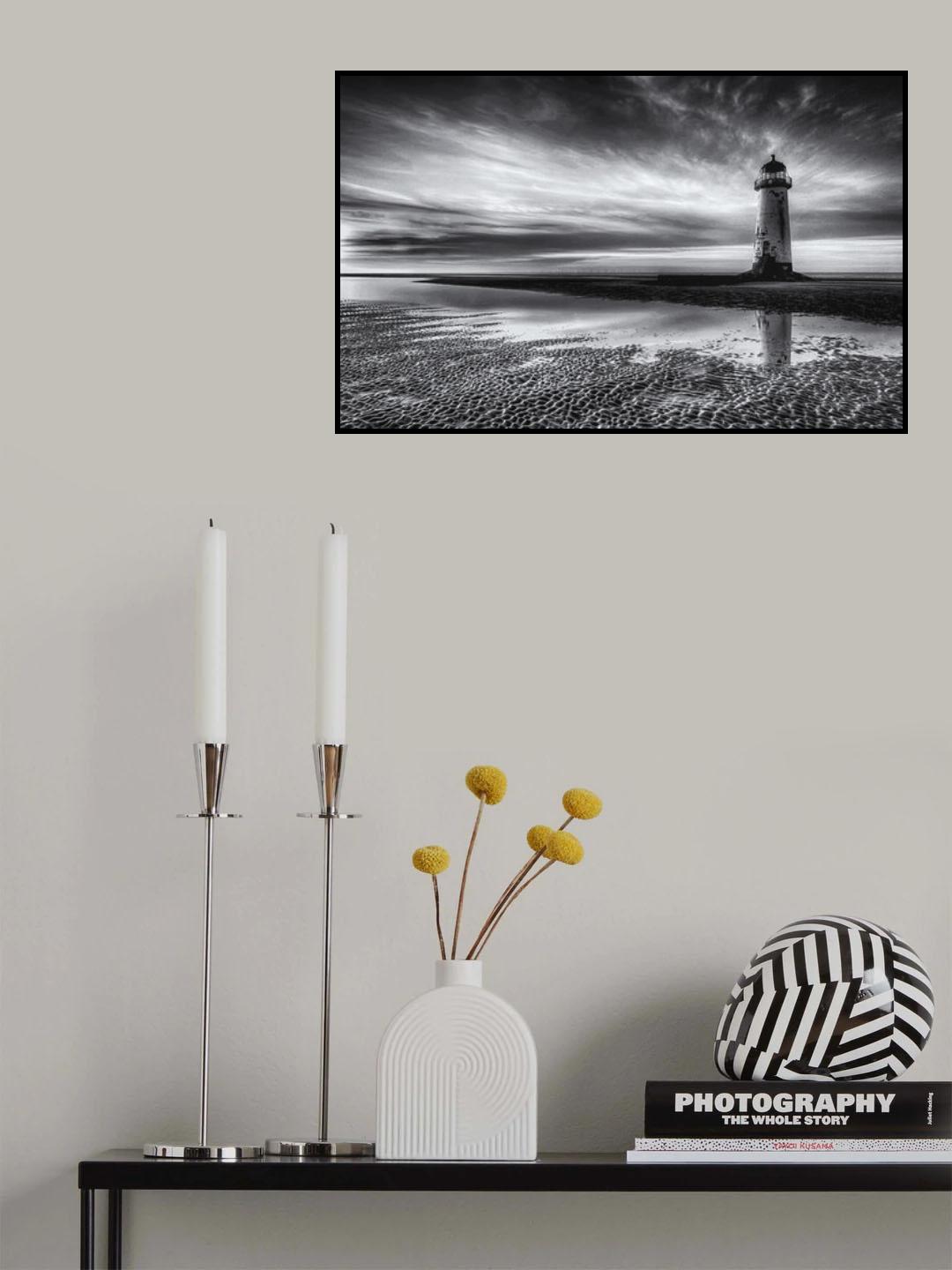 On Talacre Beach Poster och Canvastavla