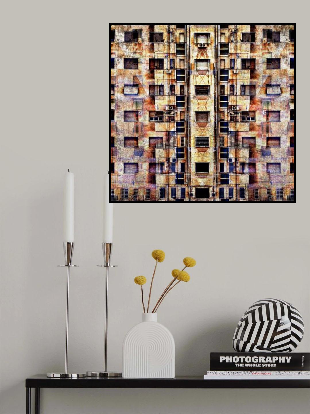 Citylife Poster och Canvastavla