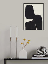 Ink Motif 48 Poster och Canvastavla