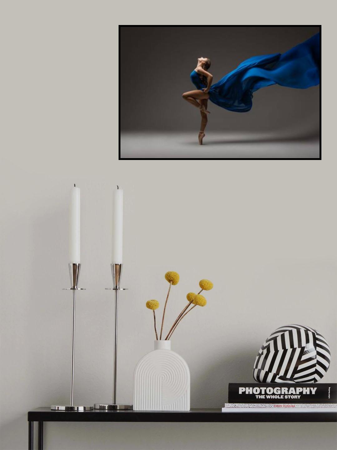 Blue river Poster och Canvastavla