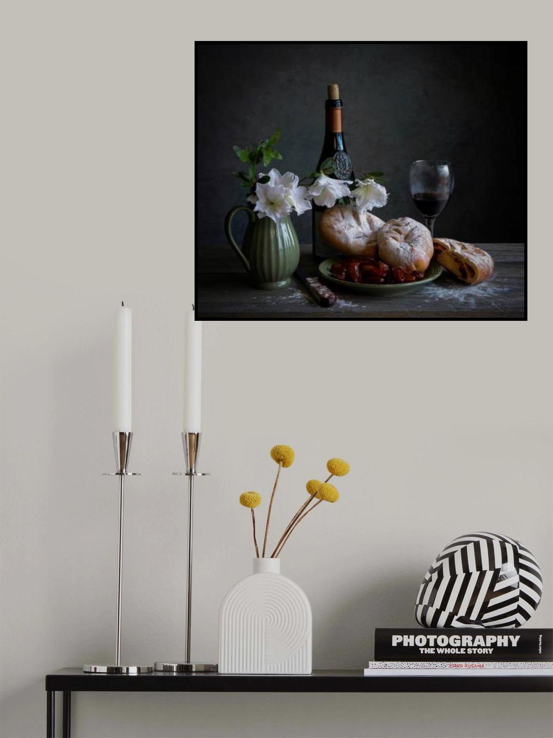 Bread and Wine Poster och Canvastavla