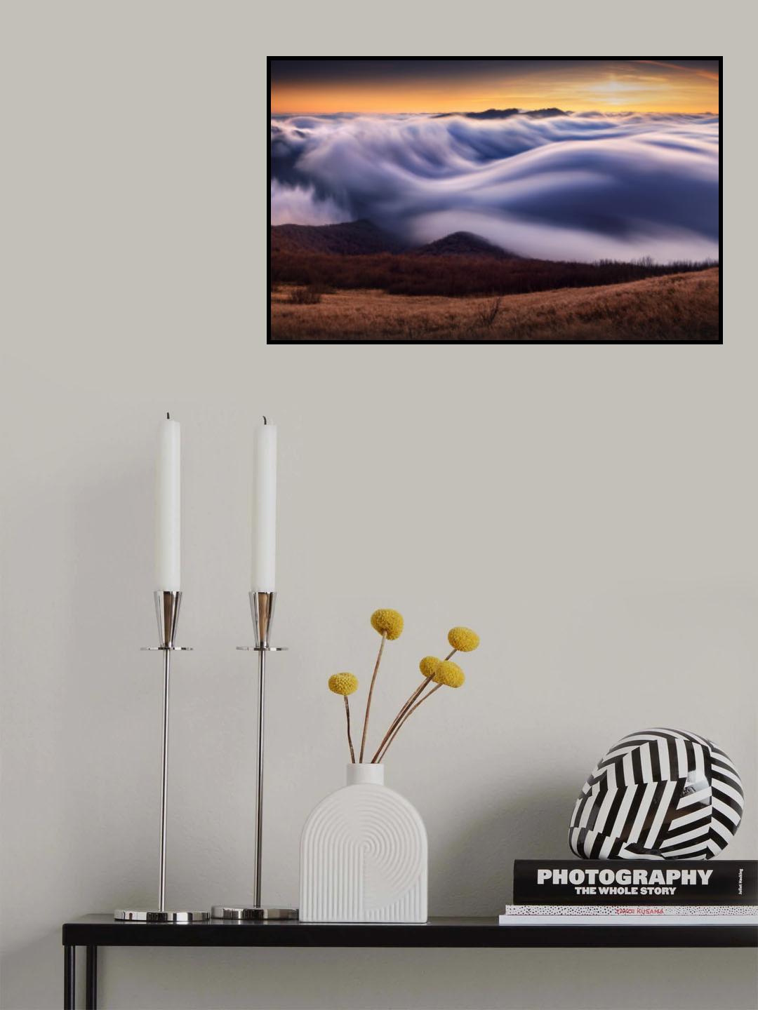 Waves II Poster och Canvastavla