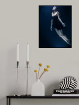 underwater artistic portrait shooting Poster och Canvastavla