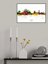 Tampa Florida Skyline Poster och Canvastavla