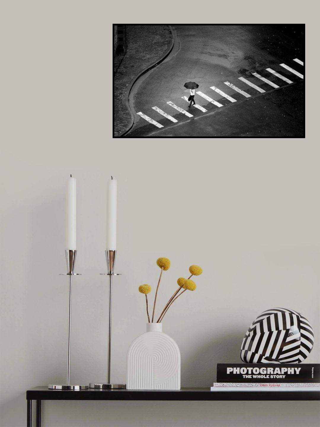 Walk alone Poster och Canvastavla