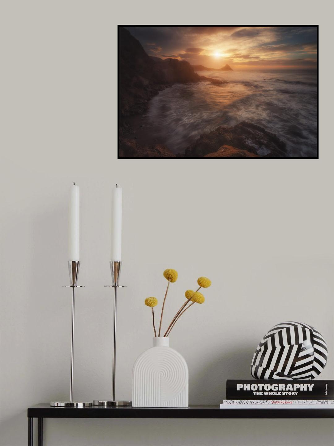 "Cala de las Sirenas I". Poster och Canvastavla