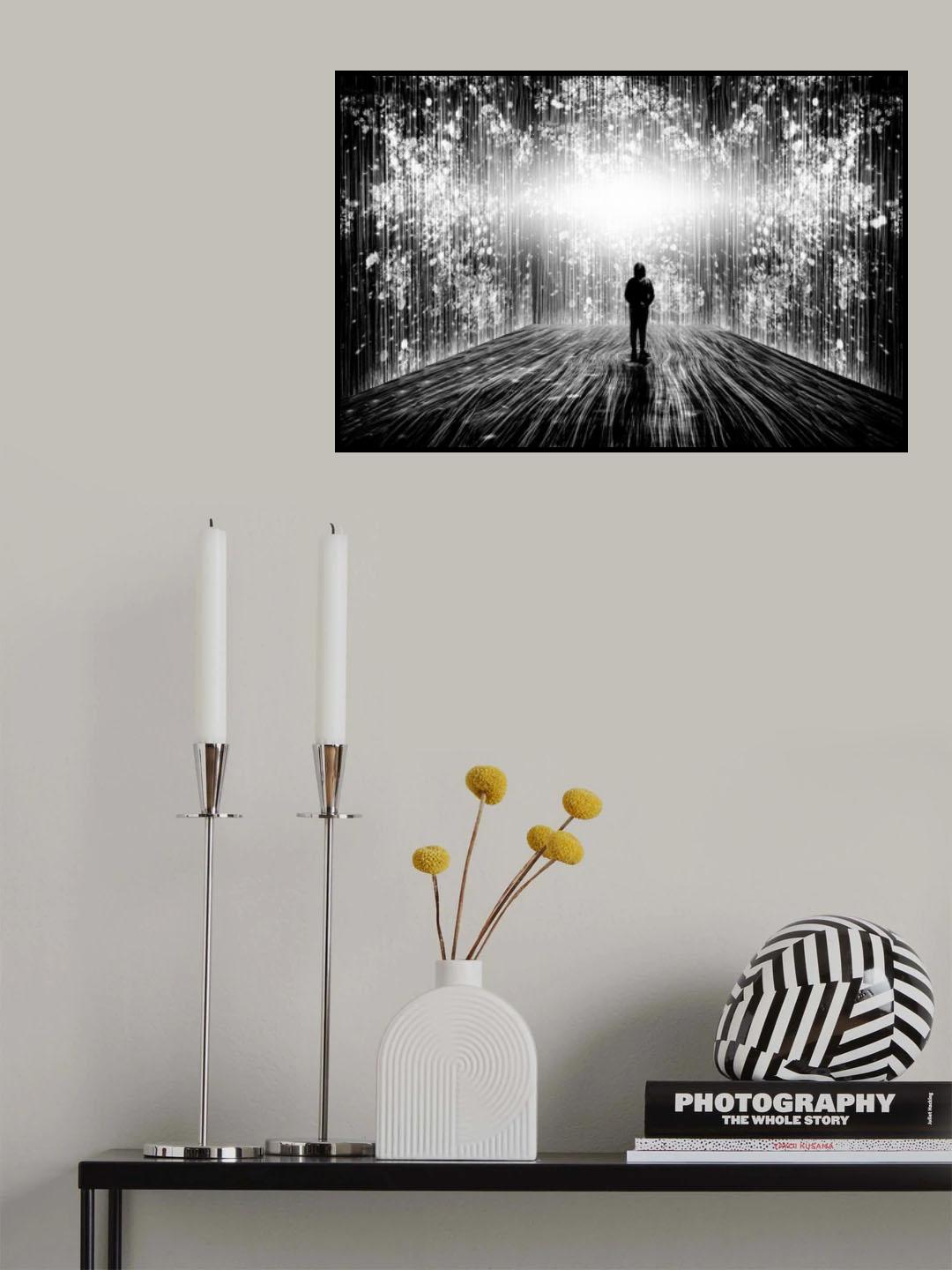 Light captured in a room. Poster och Canvastavla