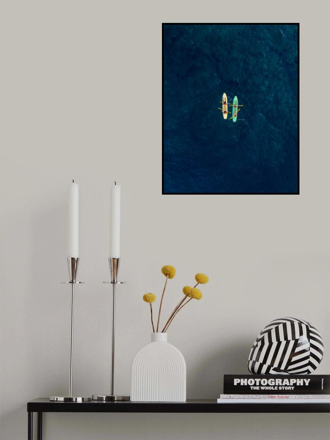 Canoes Poster och Canvastavla