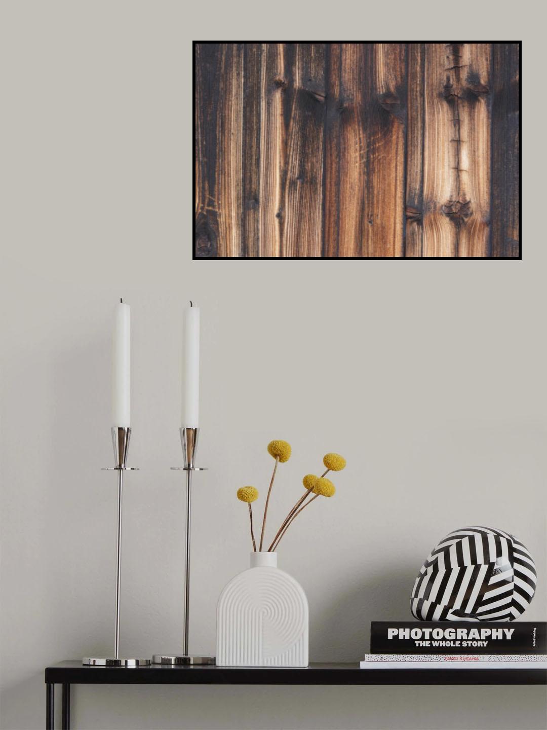 Tex Surface Wood 1 Poster och Canvastavla
