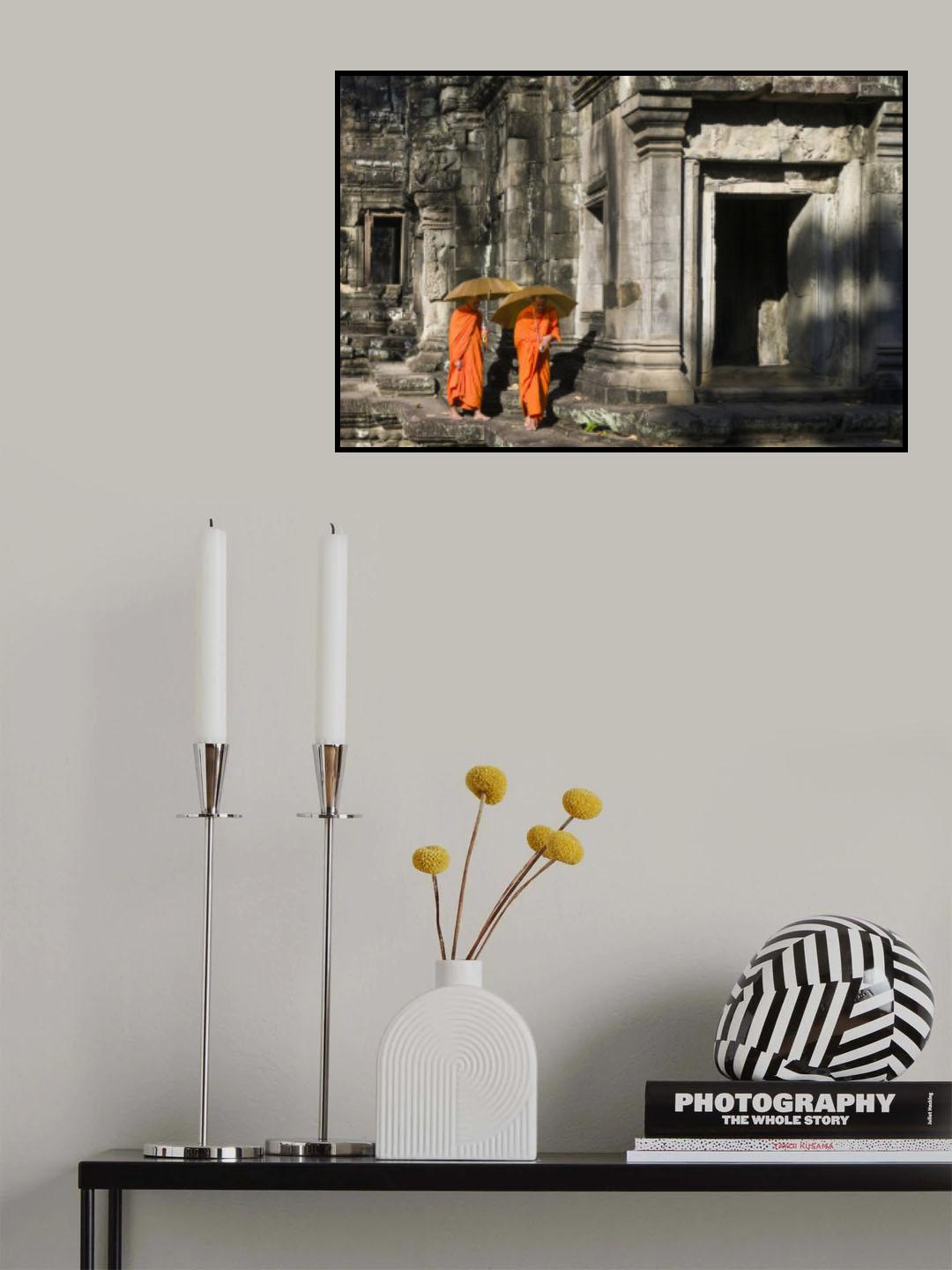A Hot Day Poster och Canvastavla