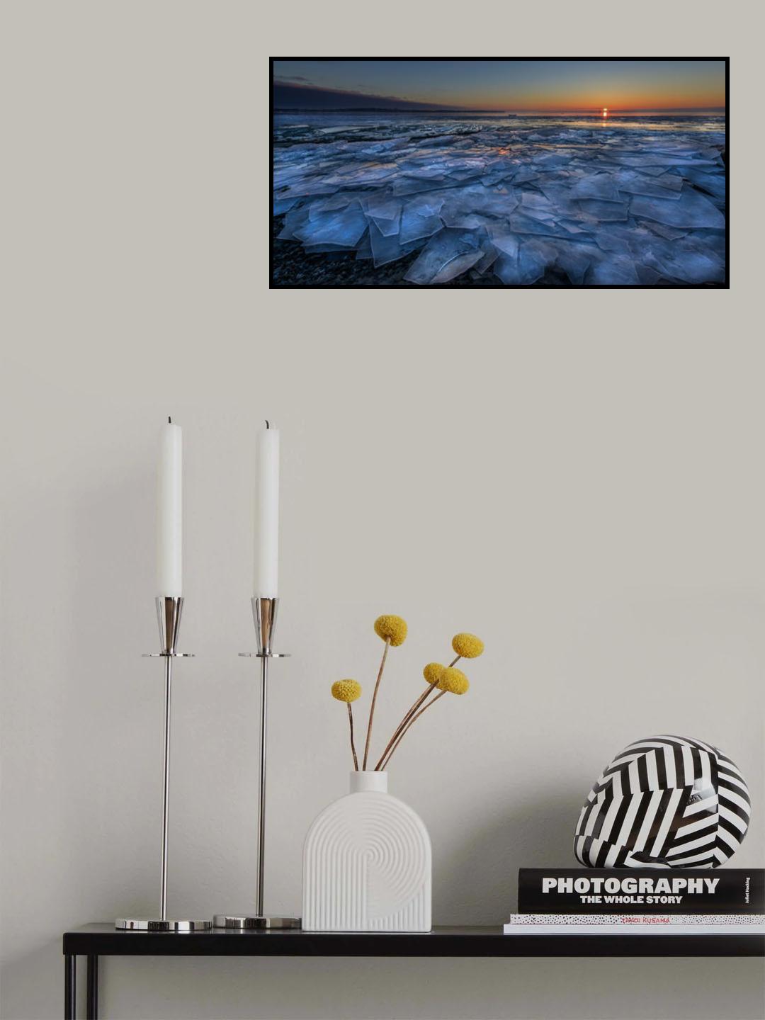 Sheets of Ice Poster och Canvastavla