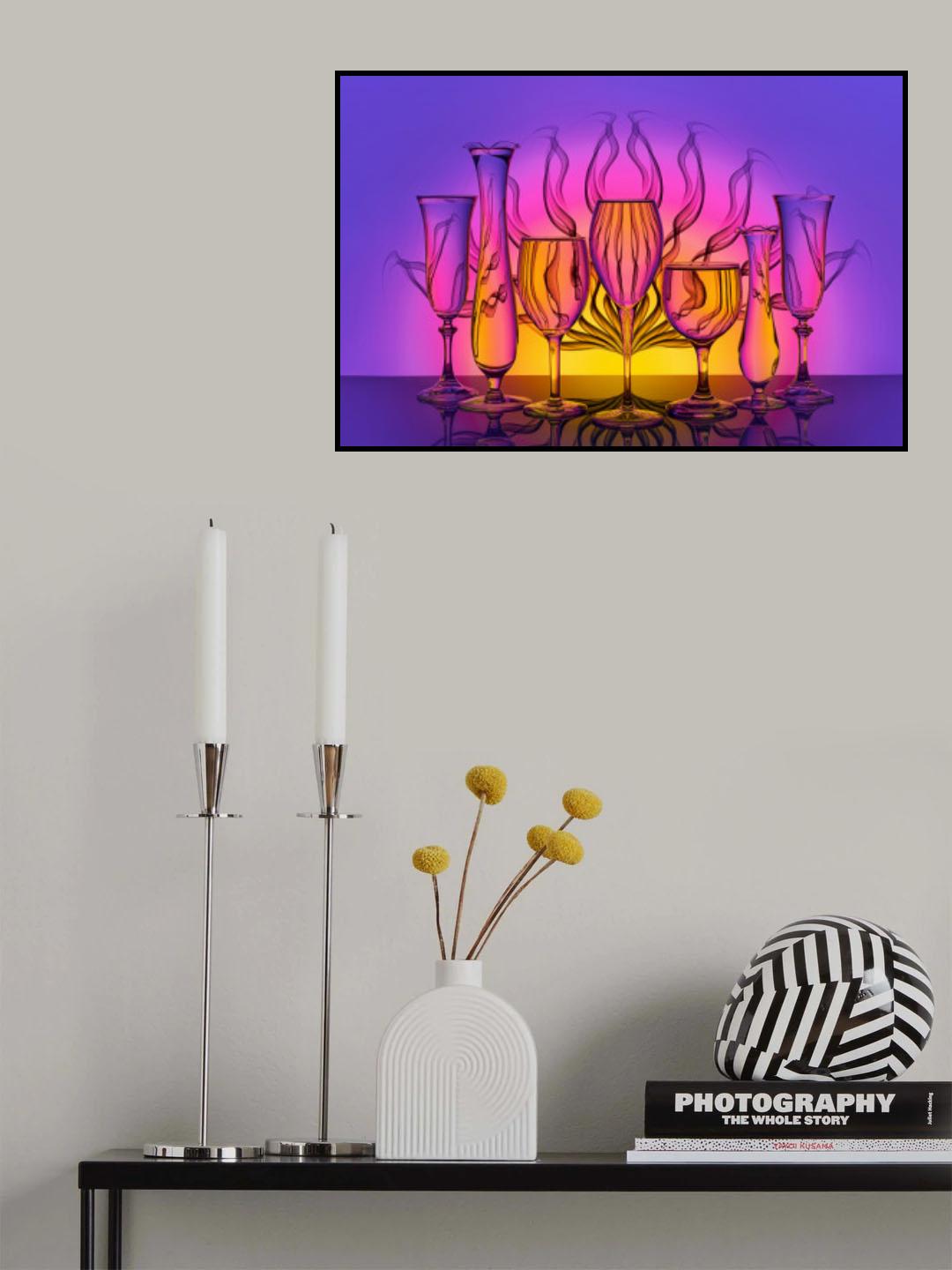 Flame Dream Poster och Canvastavla