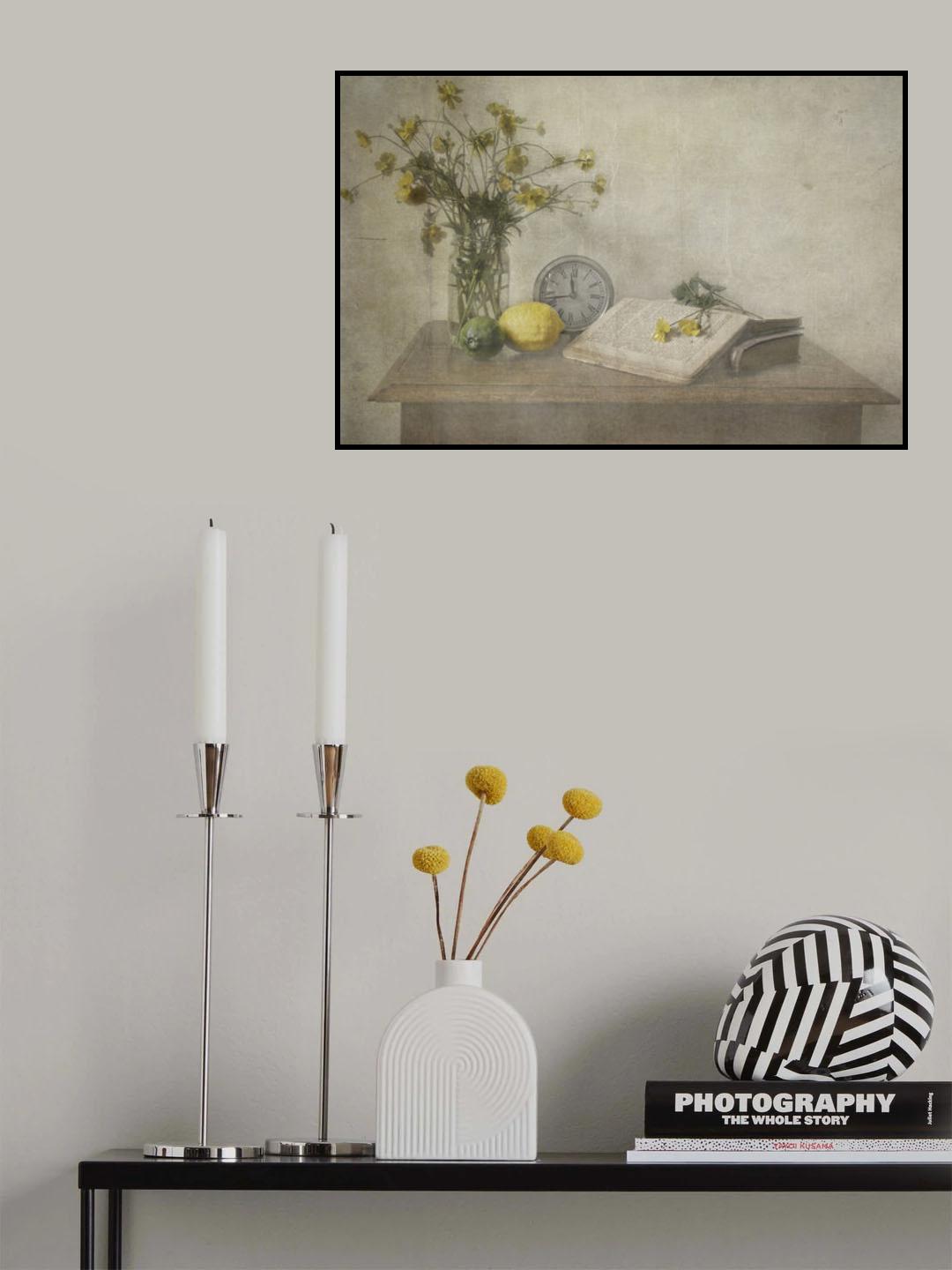 Lemon still life Poster och Canvastavla