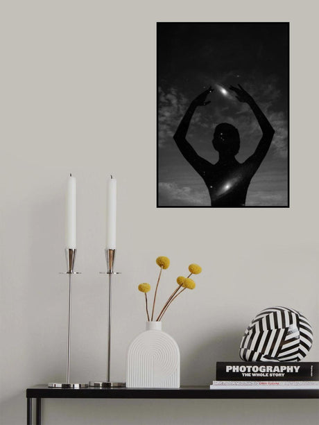 Woman in Space Poster och Canvastavla