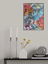 Happy Jazz Poster och Canvastavla