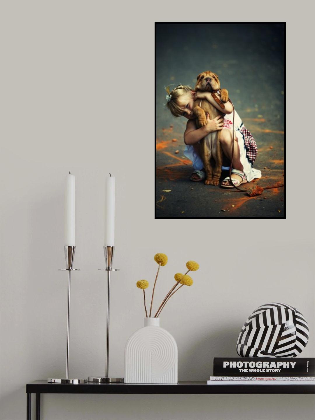 Mary and Milena Poster och Canvastavla