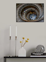 Sistine Chapel Stairs Poster och Canvastavla