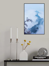 The cloud sea of Zhangjiajie Poster och Canvastavla