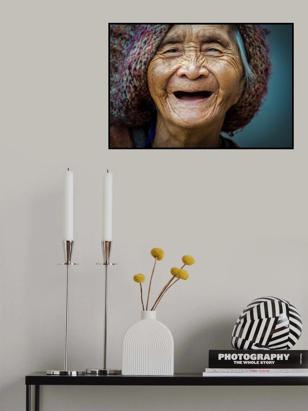 Happy Poster och Canvastavla