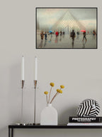rain in Paris Poster och Canvastavla