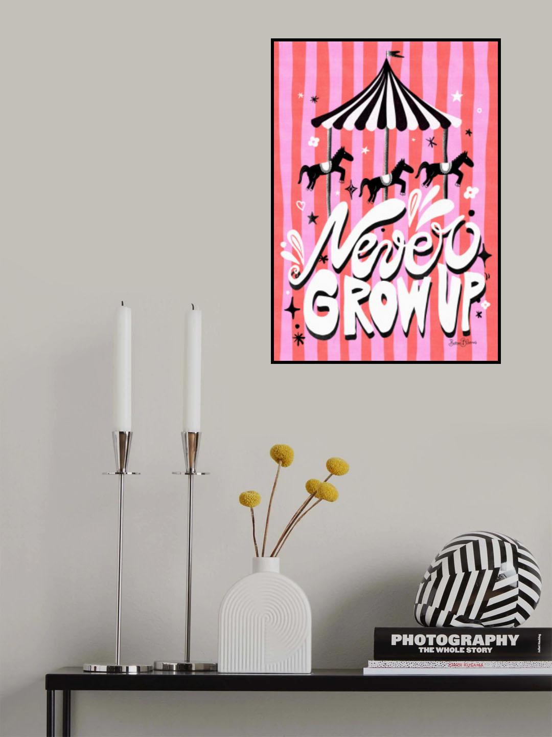 Carousel - Never Grow Up Poster och Canvastavla