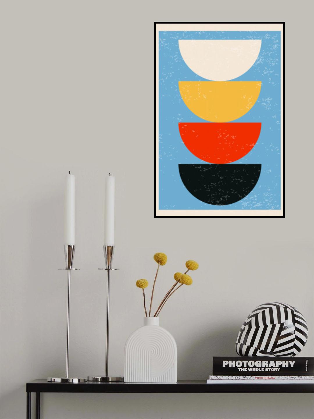 Minimal Abstract Shapes Series #21 Poster och Canvastavla