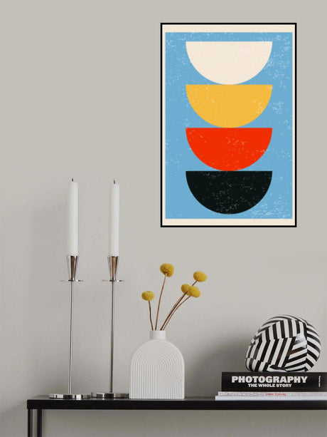 Minimal Abstract Shapes Series #21 Poster och Canvastavla