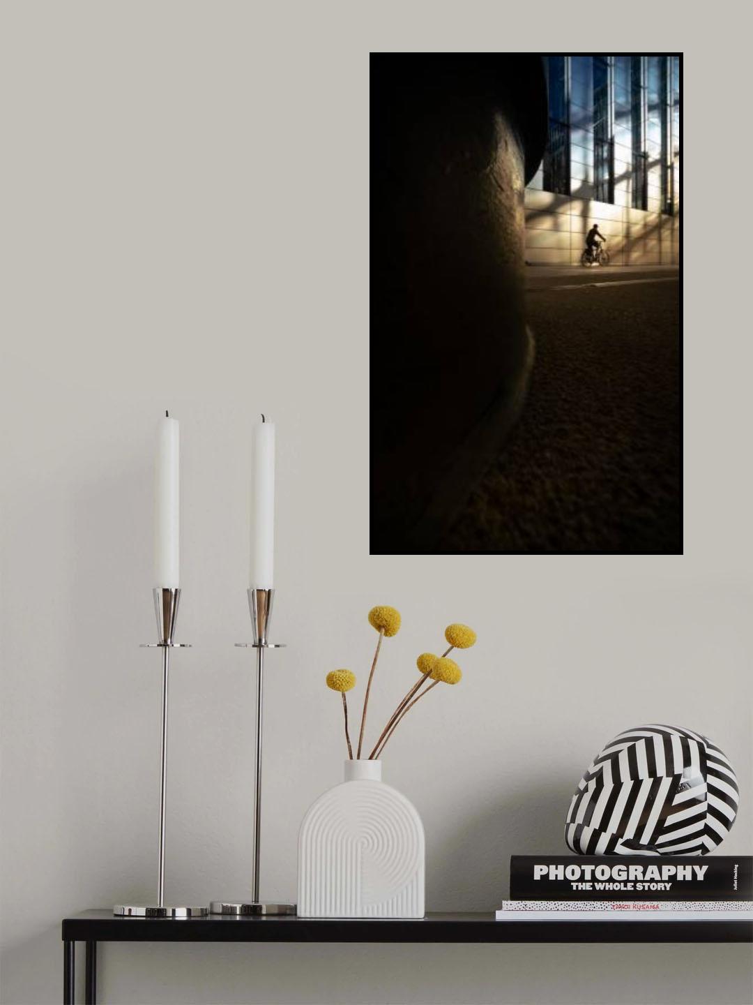 The Bicyclist Poster och Canvastavla