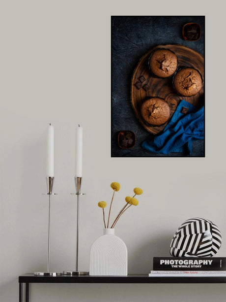 Chocolate tartelettes Poster och Canvastavla