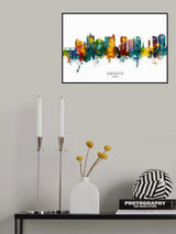 Sarasota Florida Skyline Poster och Canvastavla