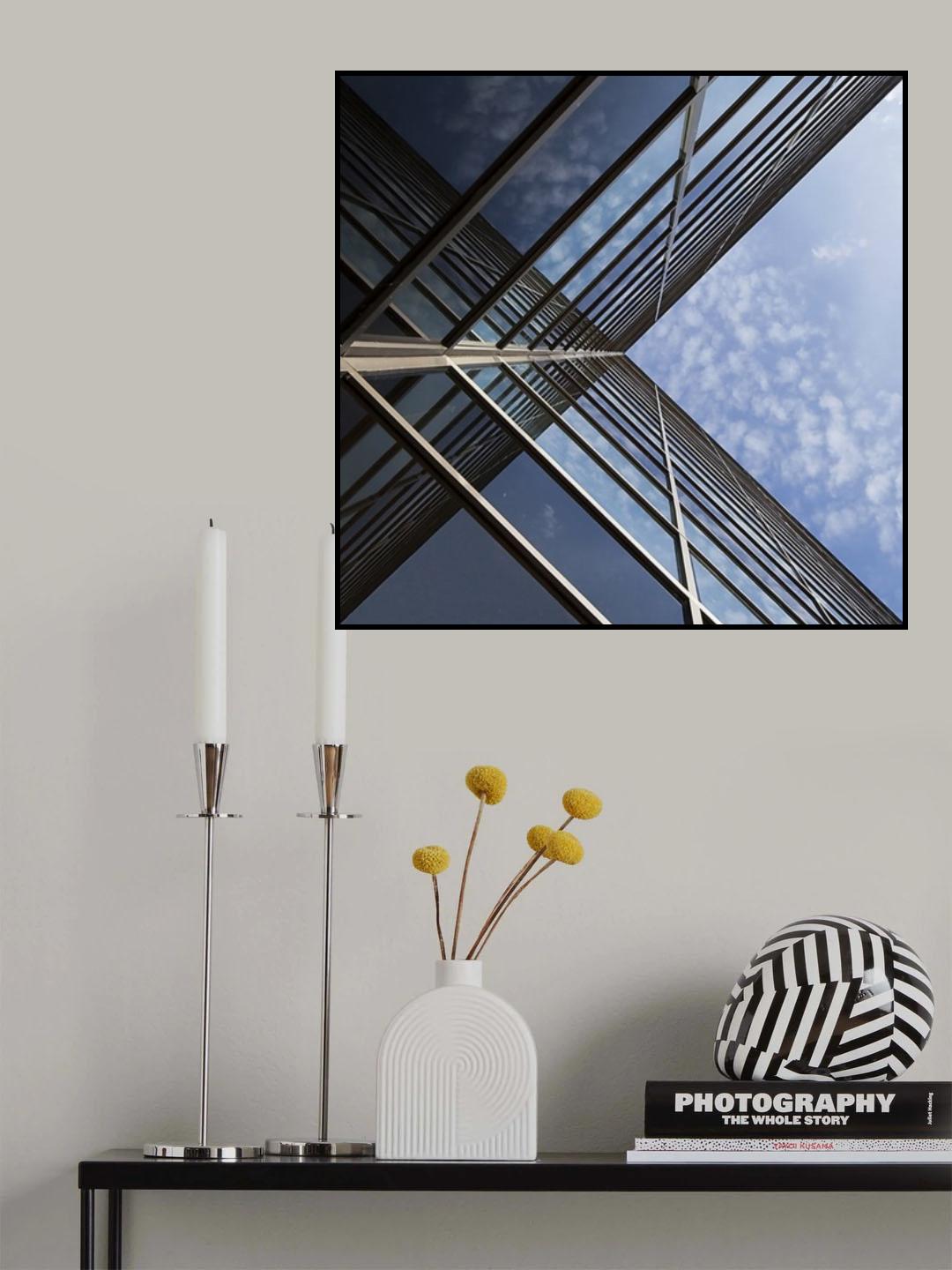 Cross lines Poster och Canvastavla