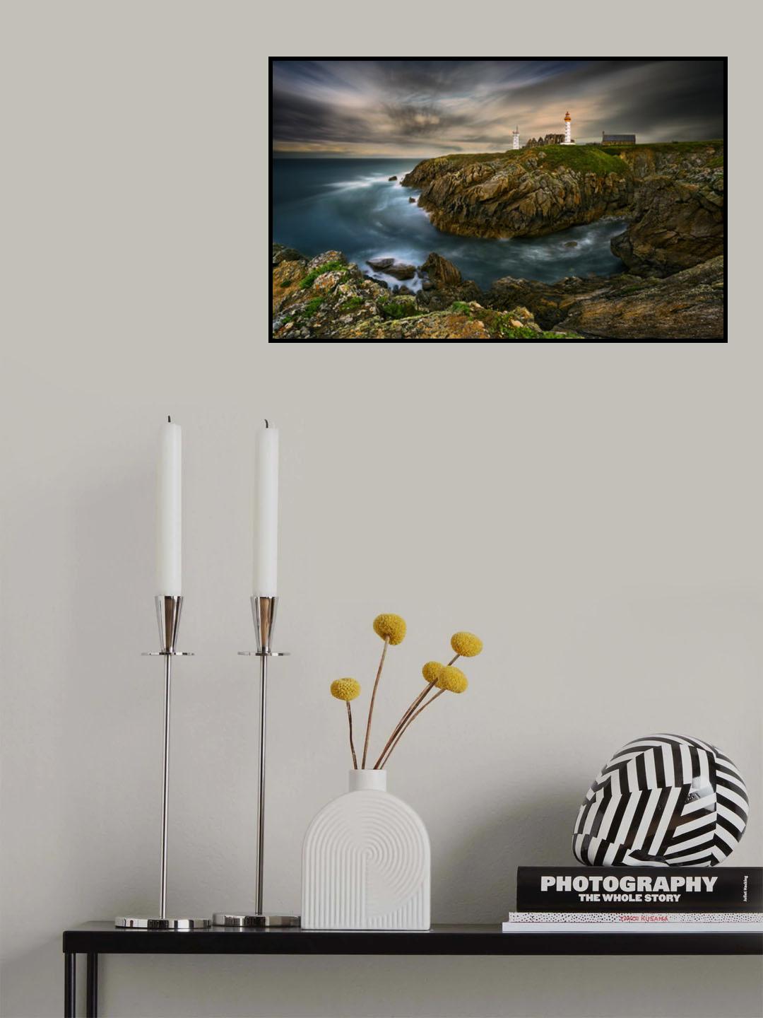 Pointe Saint-Mathieu... Poster och Canvastavla